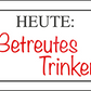 4252024240146	Schilderstore24	 ''Heute Betreutes trinken'' Schilderstore24 Blechschilder sind perfekt als Geschenk zu Weihnachten, Geburtstage, Feiern, Partys, Grillabende, Namenstag, Feiertag, Mädelsabend, Hochzeit. Jederzeit stilvoll im Wohnzimmer, Partykeller, Garage, Praxis, Büro, Café, Hauseingang Alkohol Kasten Bier Saufen Getränk Bier Alkohol schaumkrone promille hopfen