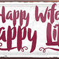 4252024240955	Schilderstore24	 ''Happy Wife Happy Life'' Schilderstore24 Blechschilder sind perfekt als Geschenk zu Weihnachten, Geburtstage, Feiern, Partys, Grillabende, Namenstag, Feiertag, Mädelsabend, Hochzeit. Jederzeit stilvoll im Wohnzimmer, Partykeller, Garage, Praxis, Büro, Café, Hauseingang Familie Zuhause Eltern Geschwister oma opa familie mama papa geschwister