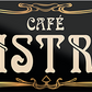 4252024240603	Schilderstore24	 ''Cafe Bistro'' Schilderstore24 Blechschilder sind perfekt als Geschenk zu Weihnachten, Geburtstage, Feiern, Partys, Grillabende, Namenstag, Feiertag, Mädelsabend, Hochzeit. Jederzeit stilvoll im Wohnzimmer, Partykeller, Garage, Praxis, Büro, Café, Hauseingang Lebensmittel Kaffee Kuchen Tee Grill crepes teigware süßigkeit essen grill wurst