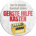 4252024232127	Schilderstore24	 ''Darf in keinem Haushalt fehlen Gerstehilfekasten (grau)''Schilderstore24 Blechschilder sind perfekt als Geschenk zu Weihnachten, Geburtstage, Feiern, Partys, Grillabende, Namenstag, Feiertag, Mädelsabend, Hochzeit. Jederzeit stilvoll im Wohnzimmer, Partykeller, Garage, Praxis, Büro, Café, Hauseingang Alkohol Kasten Bier Saufen Getränk Bier Alkohol schaumkrone promille hopfen