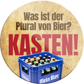 4252024232233	Schilderstore24	 ''Was ist der Plural von Bier Kasten''Schilderstore24 Blechschilder sind perfekt als Geschenk zu Weihnachten, Geburtstage, Feiern, Partys, Grillabende, Namenstag, Feiertag, Mädelsabend, Hochzeit. Jederzeit stilvoll im Wohnzimmer, Partykeller, Garage, Praxis, Büro, Café, Hauseingang Alkohol Kasten Bier Saufen Getränk Bier Alkohol schaumkrone promille hopfen