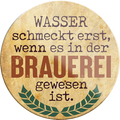 4252024232240	Schilderstore24	 ''Wasser schmeckt erst Brauerei''Schilderstore24 Blechschilder sind perfekt als Geschenk zu Weihnachten, Geburtstage, Feiern, Partys, Grillabende, Namenstag, Feiertag, Mädelsabend, Hochzeit. Jederzeit stilvoll im Wohnzimmer, Partykeller, Garage, Praxis, Büro, Café, Hauseingang Alkohol Kasten Bier Saufen Getränk Bier Alkohol schaumkrone promille hopfen