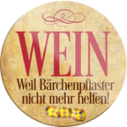 4252024232035	Schilderstore24	 ''Wein, weil Bärchenpflaster nicht helfen''Schilderstore24 Blechschilder sind perfekt als Geschenk zu Weihnachten, Geburtstage, Feiern, Partys, Grillabende, Namenstag, Feiertag, Mädelsabend, Hochzeit. Jederzeit stilvoll im Wohnzimmer, Partykeller, Garage, Praxis, Büro, Café, Hauseingang Alkohol Cocktail Bier Sekt Getränk Bier Alkohol schnaps promille tequila   