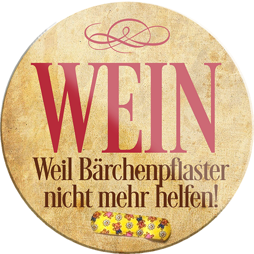 4252024232035	Schilderstore24	 ''Wein, weil Bärchenpflaster nicht helfen''Schilderstore24 Blechschilder sind perfekt als Geschenk zu Weihnachten, Geburtstage, Feiern, Partys, Grillabende, Namenstag, Feiertag, Mädelsabend, Hochzeit. Jederzeit stilvoll im Wohnzimmer, Partykeller, Garage, Praxis, Büro, Café, Hauseingang Alkohol Cocktail Bier Sekt Getränk Bier Alkohol schnaps promille tequila   