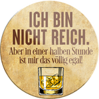 4252024231878	Schilderstore24	 ''Ich bin nicht reich, aber in einer halben Stunde''Schilderstore24 Blechschilder sind perfekt als Geschenk zu Weihnachten, Geburtstage, Feiern, Partys, Grillabende, Namenstag, Feiertag, Mädelsabend, Hochzeit. Jederzeit stilvoll im Wohnzimmer, Partykeller, Garage, Praxis, Büro, Café, Hauseingang Alkohol Cocktail Bier Sekt Getränk Bier Alkohol schnaps promille tequila   