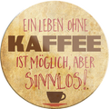 4252024234022	Schilderstore24	 ''Ein Leben ohne Kaffee sinnlos''Schilderstore24 Blechschilder sind perfekt als Geschenk zu Weihnachten, Geburtstage, Feiern, Partys, Grillabende, Namenstag, Feiertag, Mädelsabend, Hochzeit. Jederzeit stilvoll im Wohnzimmer, Partykeller, Garage, Praxis, Büro, Café, Hauseingang Lebensmittel Kaffee Kuchen Sucht café coffee kaffeemaschine getränk essen