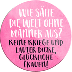 4252024233056	Schilderstore24	 ''Wie sähe die Welt ohne Männer aus''Schilderstore24 Blechschilder sind perfekt als Geschenk zu Weihnachten, Geburtstage, Feiern, Partys, Grillabende, Namenstag, Feiertag, Mädelsabend, Hochzeit. Jederzeit stilvoll im Wohnzimmer, Partykeller, Garage, Praxis, Büro, Café, Hauseingang Familie Zuhause Eltern Geschwister oma opa familie mama papa geschwister