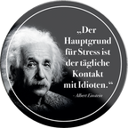 4252024232691	Schilderstore24	 ''Der Hauptgrund für Stress (Einstein)''Schilderstore24 Blechschilder sind perfekt als Geschenk zu Weihnachten, Geburtstage, Feiern, Partys, Grillabende, Namenstag, Feiertag, Mädelsabend, Hochzeit. Jederzeit stilvoll im Wohnzimmer, Partykeller, Garage, Praxis, Büro, Café, Hauseingang Tiefsinnig Albert Einstein Weisheiten wahrheit sprichwort lebensweisheit philosoph