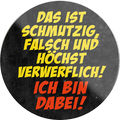 4252024231342	Schilderstore24	 ''Das ist schmutzig, falsch und höchst verwerflich''Geschenk Weihnachten, Geburtstage, Feiern, Partys, Grillabende, Namenstag, Feiertag, Mädelsabend, Hochzeit Wohnzimmer, Partykeller, Garage, Praxis, Büro, Café, Hauseingang Sarkasmus Ironie Funny Schwarzer Humor faul dumm fun rente lästern teufel