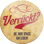 4252024234527	Schilderstore24	 ''Verrückt. Ne, nur Spass am Leben''Schilderstore24 Blechschilder sind perfekt als Geschenk zu Weihnachten, Geburtstage, Feiern, Partys, Grillabende, Namenstag, Feiertag, Mädelsabend, Hochzeit. Jederzeit stilvoll im Wohnzimmer, Partykeller, Garage, Praxis, Büro, Café, Hauseingang Weisheiten Leben Sprichwörter Tipp wahrheit sprichwort tiefsinnig ratschlag