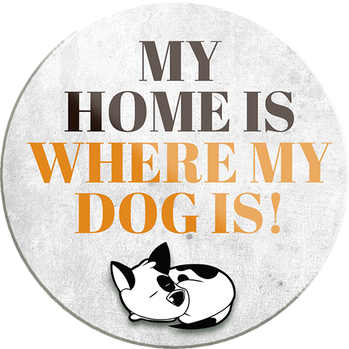 4252024233933	Schilderstore24	 ''My home is where my dog is''Schilderstore24 Blechschilder sind perfekt als Geschenk zu Weihnachten, Geburtstage, Feiern, Partys, Grillabende, Namenstag, Feiertag, Mädelsabend, Hochzeit. Jederzeit stilvoll im Wohnzimmer, Partykeller, Garage, Praxis, Büro, Café, Hauseingang Haustier Tier Freund knuddelig Zuhause Katze Hund Hamster Meerschwein haustiere