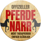 4252024234398	Schilderstore24	 ''Offizieller Pferdenarr''Schilderstore24 Blechschilder sind perfekt als Geschenk zu Weihnachten, Geburtstage, Feiern, Partys, Grillabende, Namenstag, Feiertag, Mädelsabend, Hochzeit. Jederzeit stilvoll im Wohnzimmer, Partykeller, Garage, Praxis, Büro, Café, Hauseingang Nutztier Pferd Reiten Pony Stall sattel ausreiten pferd tier landwirtschaft