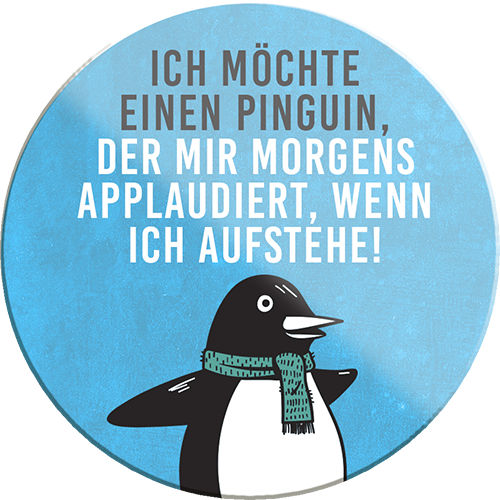 4252024234541	Schilderstore24	 ''Ich möchte einen Pinguin''Schilderstore24 Blechschilder sind perfekt als Geschenk zu Weihnachten, Geburtstage, Feiern, Partys, Grillabende, Namenstag, Feiertag, Mädelsabend, Hochzeit. Jederzeit stilvoll im Wohnzimmer, Partykeller, Garage, Praxis, Büro, Café, Hauseingang Haustier Tier Freund knuddelig Zuhause Katze Hund Hamster Meerschwein haustiere