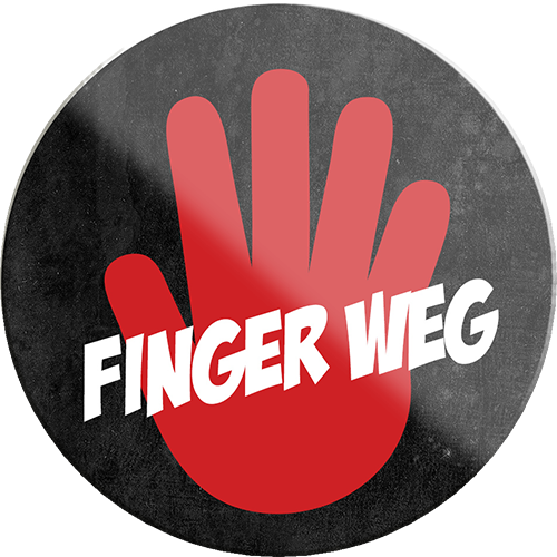 4252024232400	Schilderstore24	 ''Finger weg''Schilderstore24 Blechschilder sind perfekt als Geschenk zu Weihnachten, Geburtstage, Feiern, Partys, Grillabende, Namenstag, Feiertag, Mädelsabend, Hochzeit. Jederzeit stilvoll im Wohnzimmer, Partykeller, Garage, Praxis, Büro, Café, Hauseingang Büro Chef Angestellter Arbeit Job Arbeitsplatz Alltag Beruf Ausbildung