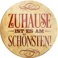4252024233889	Schilderstore24	 ''Zuhause ist es am schönsten''Schilderstore24 Blechschilder sind perfekt als Geschenk zu Weihnachten, Geburtstage, Feiern, Partys, Grillabende, Namenstag, Feiertag, Mädelsabend, Hochzeit. Jederzeit stilvoll im Wohnzimmer, Partykeller, Garage, Praxis, Büro, Café, Hauseingang Küche Haushalt Willkommen Eigenheim heim essen haus kochen herzlich Zuhause putzen