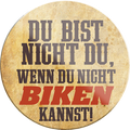 Schilderstore24 Blechschilder sind perfekt als Geschenk zu Weihnachten, Geburtstage, Feiern, Partys, Grillabende, Namenstag, Feiertag, Mädelsabend, Hochzeit. Jederzeit stilvoll im Wohnzimmer, Partykeller, Garage, Praxis, Büro, Café, Hauseingang Fahrrad Rad Bike Tour Radeln Downhill Radtour zweirad reifen ausflug freizeit4252024232905	Schilderstore24	 ''Du bist nicht du Biken''