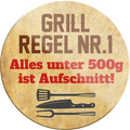 4252024232844	Schilderstore24	 ''Grill Regel Nr1 500g Aufschnitt''Schilderstore24 Blechschilder sind perfekt als Geschenk zu Weihnachten, Geburtstage, Feiern, Partys, Grillabende, Namenstag, Feiertag, Mädelsabend, Hochzeit. Jederzeit stilvoll im Wohnzimmer, Partykeller, Garage, Praxis, Büro, Café, Hauseingang Lebensmittel Kaffee Kuchen Tee Grill crepes teigware süßigkeit essen grill wurst