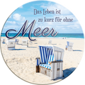 4252024234121	Schilderstore24	 ''Das Leben ist zu kurz für ohne Meer''Schilderstore24 Blechschilder sind perfekt als Geschenk zu Weihnachten, Geburtstage, Feiern, Partys, Grillabende, Namenstag, Feiertag, Mädelsabend, Hochzeit. Jederzeit stilvoll im Wohnzimmer, Partykeller, Garage, Praxis, Büro, Café, Hauseingang Meer Urlaub Sommer Sandstrand meer wasser strand sand urlaub ferien