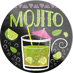 4252024232332	Schilderstore24	 ''Mojito''Schilderstore24 Blechschilder sind perfekt als Geschenk zu Weihnachten, Geburtstage, Feiern, Partys, Grillabende, Namenstag, Feiertag, Mädelsabend, Hochzeit. Jederzeit stilvoll im Wohnzimmer, Partykeller, Garage, Praxis, Büro, Café, Hauseingang Alkohol Cocktail Likör Sekt Getränk Alkohol promille schnaps saufen cocktails