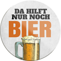 4252024232103	Schilderstore24	 ''Da hilft nur noch Bier''Schilderstore24 Blechschilder sind perfekt als Geschenk zu Weihnachten, Geburtstage, Feiern, Partys, Grillabende, Namenstag, Feiertag, Mädelsabend, Hochzeit. Jederzeit stilvoll im Wohnzimmer, Partykeller, Garage, Praxis, Büro, Café, Hauseingang Alkohol Kasten Bier Saufen Getränk Bier Alkohol schaumkrone promille hopfen