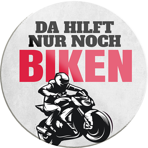 4252024234626	Schilderstore24	 ''Da hilft nur noch Biken''Schilderstore24 Blechschilder sind perfekt als Geschenk zu Weihnachten, Geburtstage, Feiern, Partys, Grillabende, Namenstag, Feiertag, Mädelsabend, Hochzeit. Jederzeit stilvoll im Wohnzimmer, Partykeller, Garage, Praxis, Büro, Café, Hauseingang Mechaniker Auto Motorrad Werkstatt auto werkstatt tüfteln schrauber