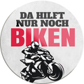 4252024234626	Schilderstore24	 ''Da hilft nur noch Biken''Schilderstore24 Blechschilder sind perfekt als Geschenk zu Weihnachten, Geburtstage, Feiern, Partys, Grillabende, Namenstag, Feiertag, Mädelsabend, Hochzeit. Jederzeit stilvoll im Wohnzimmer, Partykeller, Garage, Praxis, Büro, Café, Hauseingang Mechaniker Auto Motorrad Werkstatt auto werkstatt tüfteln schrauber