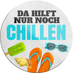 Schilderstore24 Blechschilder sind perfekt als Geschenk zu Weihnachten, Geburtstage, Feiern, Partys, Grillabende, Namenstag, Feiertag, Mädelsabend, Hochzeit. Jederzeit stilvoll im Wohnzimmer, Partykeller, Garage, Praxis, Büro, Café, Hauseingang Fahrrad Rad Bike Tour Radeln Downhill Radtour zweirad reifen ausflug freizeit4252024233100	Schilderstore24	 ''Da hilft nur noch Chillen''