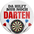 4252024232653	Schilderstore24	 ''Da hilft nur noch Darten''Schilderstore24 Blechschilder sind perfekt als Geschenk zu Weihnachten, Geburtstage, Feiern, Partys, Grillabende, Namenstag, Feiertag, Mädelsabend, Hochzeit. Jederzeit stilvoll im Wohnzimmer, Partykeller, Garage, Praxis, Büro, Café, Hauseingang Dart Kneipe Hobby Dartscheibe Pfeil dartgame Pfeil dartgame freizeit sport aktivitäten