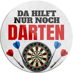 4252024232653	Schilderstore24	 ''Da hilft nur noch Darten''Schilderstore24 Blechschilder sind perfekt als Geschenk zu Weihnachten, Geburtstage, Feiern, Partys, Grillabende, Namenstag, Feiertag, Mädelsabend, Hochzeit. Jederzeit stilvoll im Wohnzimmer, Partykeller, Garage, Praxis, Büro, Café, Hauseingang Dart Kneipe Hobby Dartscheibe Pfeil dartgame Pfeil dartgame freizeit sport aktivitäten
