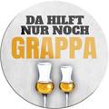 4252024231724	Schilderstore24	 ''Da hilft nur noch Grappa''Schilderstore24 Blechschilder sind perfekt als Geschenk zu Weihnachten, Geburtstage, Feiern, Partys, Grillabende, Namenstag, Feiertag, Mädelsabend, Hochzeit. Jederzeit stilvoll im Wohnzimmer, Partykeller, Garage, Praxis, Büro, Café, Hauseingang Alkohol Cocktail Bier Sekt Getränk Bier Alkohol schnaps promille tequila   