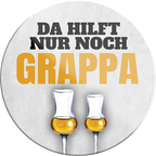 4252024231724	Schilderstore24	 ''Da hilft nur noch Grappa''Schilderstore24 Blechschilder sind perfekt als Geschenk zu Weihnachten, Geburtstage, Feiern, Partys, Grillabende, Namenstag, Feiertag, Mädelsabend, Hochzeit. Jederzeit stilvoll im Wohnzimmer, Partykeller, Garage, Praxis, Büro, Café, Hauseingang Alkohol Cocktail Bier Sekt Getränk Bier Alkohol schnaps promille tequila   