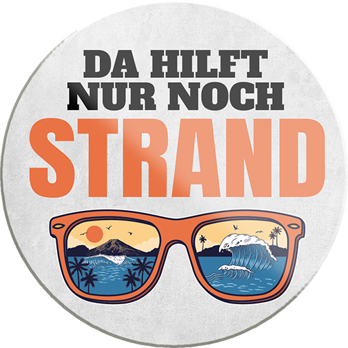 4252024234091	Schilderstore24	 ''Da hilft nur noch Strand''Schilderstore24 Blechschilder sind perfekt als Geschenk zu Weihnachten, Geburtstage, Feiern, Partys, Grillabende, Namenstag, Feiertag, Mädelsabend, Hochzeit. Jederzeit stilvoll im Wohnzimmer, Partykeller, Garage, Praxis, Büro, Café, Hauseingang Meer Urlaub Sommer Sandstrand meer wasser strand sand urlaub ferien