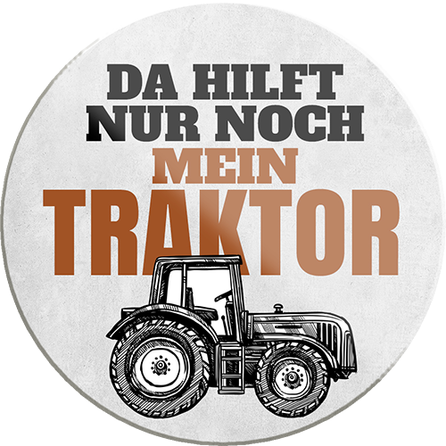 4252024234565	Schilderstore24	 ''Da hilft nur noch mein Traktor''Schilderstore24 Blechschilder sind perfekt als Geschenk zu Weihnachten, Geburtstage, Feiern, Partys, Grillabende, Namenstag, Feiertag, Mädelsabend, Hochzeit. Jederzeit stilvoll im Wohnzimmer, Partykeller, Garage, Praxis, Büro, Café, Hauseingang Traktor Maschine Landmaschine Feld bauer landwirt landwirtschaft schlepper