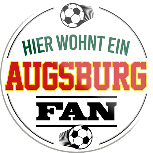 4252024233179	Schilderstore24	 ''Augsburg Fan'' Schilderstore24 Blechschilder sind perfekt als Geschenk zu Weihnachten, Geburtstage, Feiern, Partys, Grillabende, Namenstag, Feiertag, Mädelsabend, Hochzeit. Jederzeit stilvoll im Wohnzimmer, Partykeller, Garage, Praxis, Büro, Café, Hauseingang Fußball Mannschaft Verein Bolzen Ball sport liga kicken stadion freizeit