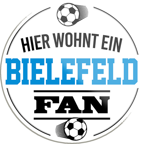 4252024233209	Schilderstore24	 ''Bielefeld Fan'' Schilderstore24 Blechschilder sind perfekt als Geschenk zu Weihnachten, Geburtstage, Feiern, Partys, Grillabende, Namenstag, Feiertag, Mädelsabend, Hochzeit. Jederzeit stilvoll im Wohnzimmer, Partykeller, Garage, Praxis, Büro, Café, Hauseingang Fußball Mannschaft Verein Bolzen Ball sport liga kicken stadion freizeit