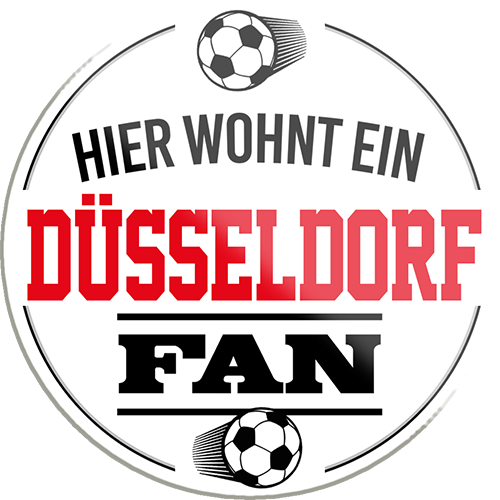 4252024233292	Schilderstore24	 ''Düsseldorf Fan'' Schilderstore24 Blechschilder sind perfekt als Geschenk zu Weihnachten, Geburtstage, Feiern, Partys, Grillabende, Namenstag, Feiertag, Mädelsabend, Hochzeit. Jederzeit stilvoll im Wohnzimmer, Partykeller, Garage, Praxis, Büro, Café, Hauseingang Fußball Mannschaft Verein Bolzen Ball sport liga kicken stadion freizeit