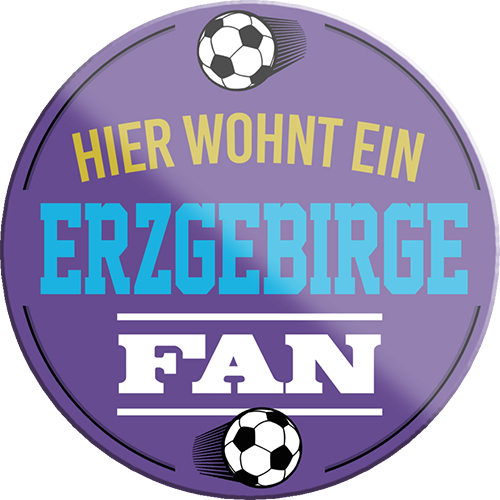 4252024233315	Schilderstore24	 ''Erzgebirge Fan''Schilderstore24 Blechschilder sind perfekt als Geschenk zu Weihnachten, Geburtstage, Feiern, Partys, Grillabende, Namenstag, Feiertag, Mädelsabend, Hochzeit. Jederzeit stilvoll im Wohnzimmer, Partykeller, Garage, Praxis, Büro, Café, Hauseingang Fußball Mannschaft Verein Bolzen Ball sport liga kicken stadion freizeit