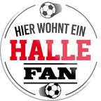 4252024233353	Schilderstore24	 ''Halle Fan''Schilderstore24 Blechschilder sind perfekt als Geschenk zu Weihnachten, Geburtstage, Feiern, Partys, Grillabende, Namenstag, Feiertag, Mädelsabend, Hochzeit. Jederzeit stilvoll im Wohnzimmer, Partykeller, Garage, Praxis, Büro, Café, Hauseingang Fußball Mannschaft Verein Bolzen Ball sport liga kicken stadion freizeit