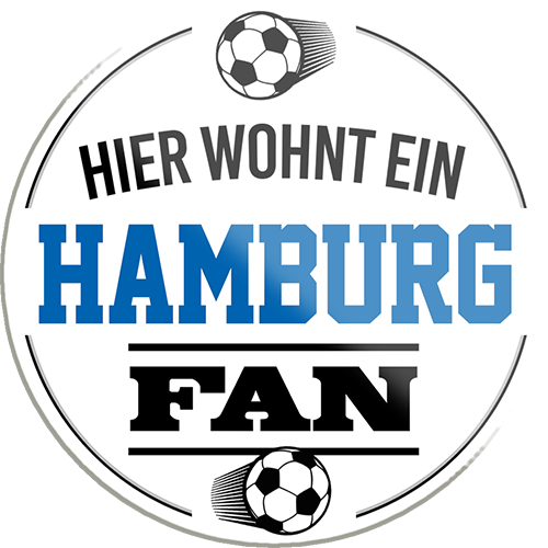 4252024233377	Schilderstore24	 ''Hamburg Fan (weiß)'' Schilderstore24 Blechschilder sind perfekt als Geschenk zu Weihnachten, Geburtstage, Feiern, Partys, Grillabende, Namenstag, Feiertag, Mädelsabend, Hochzeit. Jederzeit stilvoll im Wohnzimmer, Partykeller, Garage, Praxis, Büro, Café, Hauseingang Fußball Mannschaft Verein Bolzen Ball sport liga kicken stadion freizeit