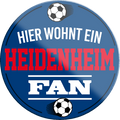 4252024233391	Schilderstore24	 ''Heidenheim Fan''Schilderstore24 Blechschilder sind perfekt als Geschenk zu Weihnachten, Geburtstage, Feiern, Partys, Grillabende, Namenstag, Feiertag, Mädelsabend, Hochzeit. Jederzeit stilvoll im Wohnzimmer, Partykeller, Garage, Praxis, Büro, Café, Hauseingang Fußball Mannschaft Verein Bolzen Ball sport liga kicken stadion freizeit