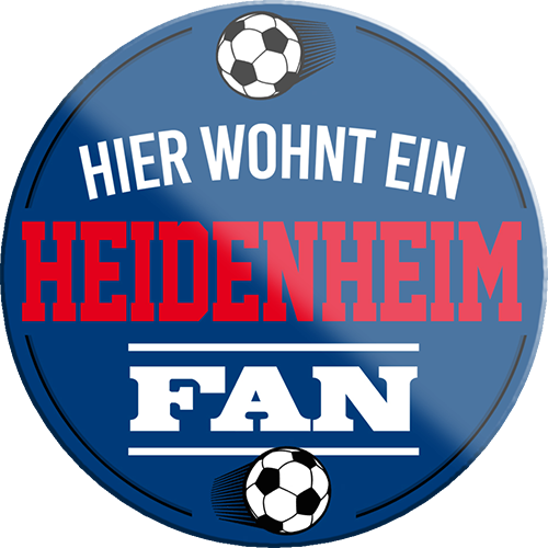 4252024233391	Schilderstore24	 ''Heidenheim Fan''Schilderstore24 Blechschilder sind perfekt als Geschenk zu Weihnachten, Geburtstage, Feiern, Partys, Grillabende, Namenstag, Feiertag, Mädelsabend, Hochzeit. Jederzeit stilvoll im Wohnzimmer, Partykeller, Garage, Praxis, Büro, Café, Hauseingang Fußball Mannschaft Verein Bolzen Ball sport liga kicken stadion freizeit