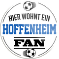 4252024233407	Schilderstore24	 ''Hoffenheim Fan''Schilderstore24 Blechschilder sind perfekt als Geschenk zu Weihnachten, Geburtstage, Feiern, Partys, Grillabende, Namenstag, Feiertag, Mädelsabend, Hochzeit. Jederzeit stilvoll im Wohnzimmer, Partykeller, Garage, Praxis, Büro, Café, Hauseingang Fußball Mannschaft Verein Bolzen Ball sport liga kicken stadion freizeit