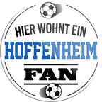 4252024233407	Schilderstore24	 ''Hoffenheim Fan''Schilderstore24 Blechschilder sind perfekt als Geschenk zu Weihnachten, Geburtstage, Feiern, Partys, Grillabende, Namenstag, Feiertag, Mädelsabend, Hochzeit. Jederzeit stilvoll im Wohnzimmer, Partykeller, Garage, Praxis, Büro, Café, Hauseingang Fußball Mannschaft Verein Bolzen Ball sport liga kicken stadion freizeit