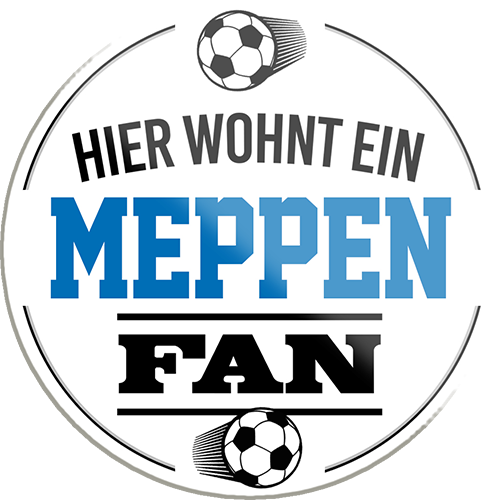 4252024233506	Schilderstore24	 ''Meppen Fan'' Schilderstore24 Blechschilder sind perfekt als Geschenk zu Weihnachten, Geburtstage, Feiern, Partys, Grillabende, Namenstag, Feiertag, Mädelsabend, Hochzeit. Jederzeit stilvoll im Wohnzimmer, Partykeller, Garage, Praxis, Büro, Café, Hauseingang Fußball Mannschaft Verein Bolzen Ball sport liga kicken stadion freizeit