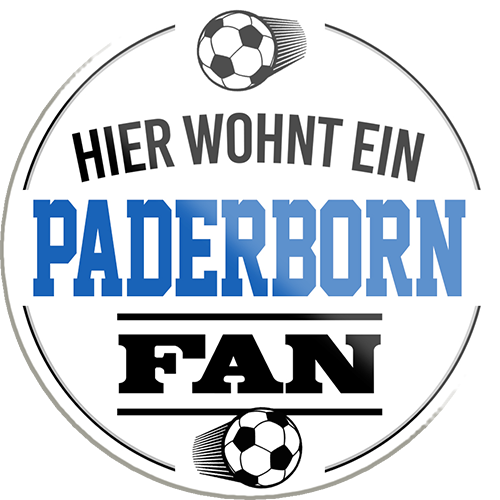 4252024233544	Schilderstore24	 ''Paderborn Fan'' Schilderstore24 Blechschilder sind perfekt als Geschenk zu Weihnachten, Geburtstage, Feiern, Partys, Grillabende, Namenstag, Feiertag, Mädelsabend, Hochzeit. Jederzeit stilvoll im Wohnzimmer, Partykeller, Garage, Praxis, Büro, Café, Hauseingang Fußball Mannschaft Verein Bolzen Ball sport liga kicken stadion freizeit