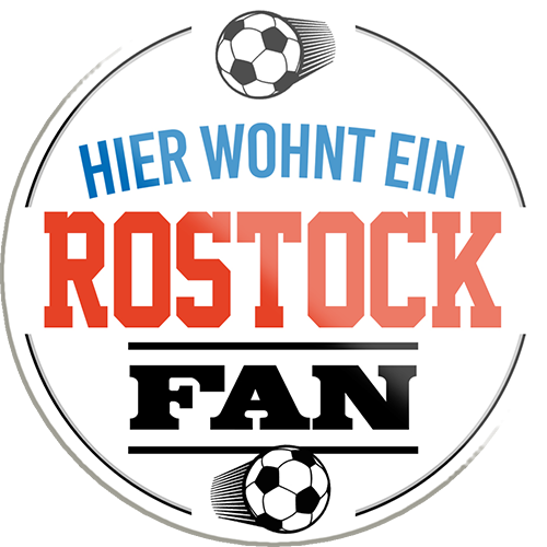 4252024233575	Schilderstore24	 ''Rostock Fan'' Schilderstore24 Blechschilder sind perfekt als Geschenk zu Weihnachten, Geburtstage, Feiern, Partys, Grillabende, Namenstag, Feiertag, Mädelsabend, Hochzeit. Jederzeit stilvoll im Wohnzimmer, Partykeller, Garage, Praxis, Büro, Café, Hauseingang Fußball Mannschaft Verein Bolzen Ball sport liga kicken stadion freizeit