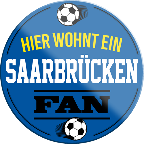 4252024233582	Schilderstore24	 ''Saarbrücken Fan'' Schilderstore24 Blechschilder sind perfekt als Geschenk zu Weihnachten, Geburtstage, Feiern, Partys, Grillabende, Namenstag, Feiertag, Mädelsabend, Hochzeit. Jederzeit stilvoll im Wohnzimmer, Partykeller, Garage, Praxis, Büro, Café, Hauseingang Fußball Mannschaft Verein Bolzen Ball sport liga kicken stadion freizeit