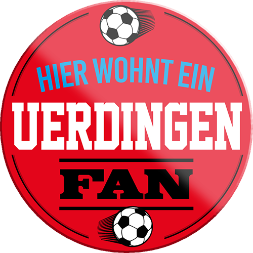 4252024233667	Schilderstore24	 ''Uerdingen Fan'' Schilderstore24 Blechschilder sind perfekt als Geschenk zu Weihnachten, Geburtstage, Feiern, Partys, Grillabende, Namenstag, Feiertag, Mädelsabend, Hochzeit. Jederzeit stilvoll im Wohnzimmer, Partykeller, Garage, Praxis, Büro, Café, Hauseingang Fußball Mannschaft Verein Bolzen Ball sport liga kicken stadion freizeit