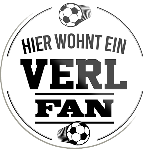 4252024233698	Schilderstore24	 ''Verl Fan''Schilderstore24 Blechschilder sind perfekt als Geschenk zu Weihnachten, Geburtstage, Feiern, Partys, Grillabende, Namenstag, Feiertag, Mädelsabend, Hochzeit. Jederzeit stilvoll im Wohnzimmer, Partykeller, Garage, Praxis, Büro, Café, Hauseingang Fußball Mannschaft Verein Bolzen Ball sport liga kicken stadion freizeit