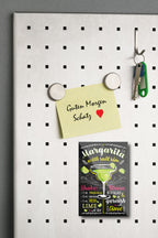Magnet ''Margarita with Salt'' 9x6x0,3cm